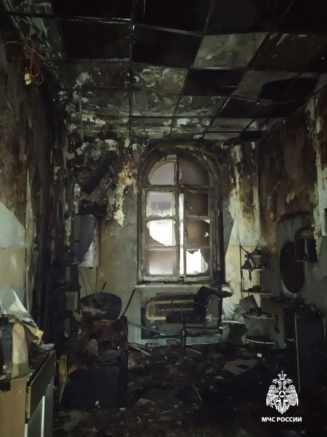 В Костроме на Ленина горело административное здание