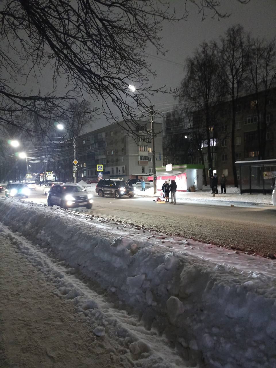 В Костроме на пешеходном переходе сбили пенсионерку