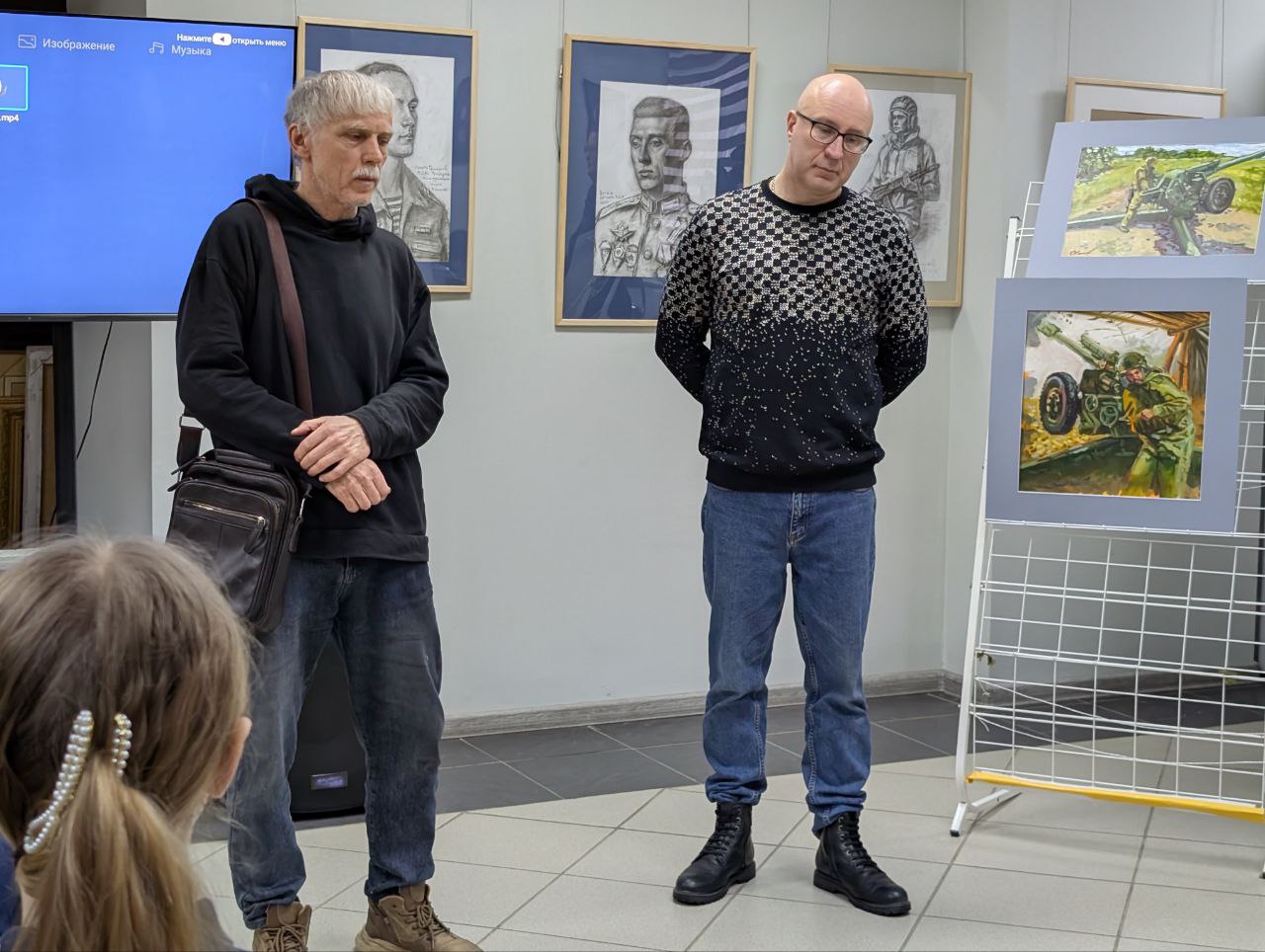 Костромские художники представили первые результаты своей третьей командировки в зону спецоперации