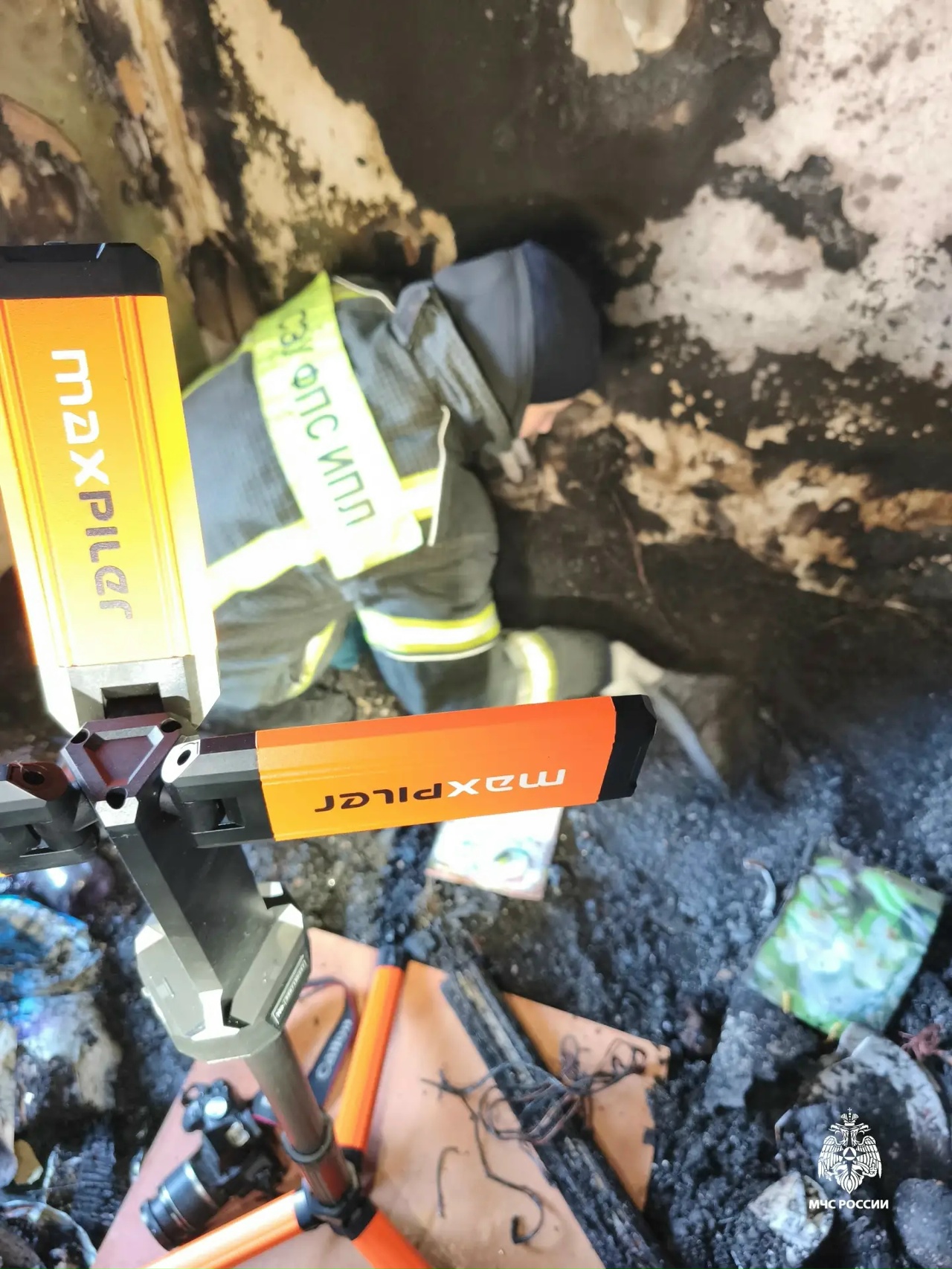 В МЧС назвали предварительную причину пожара в Давыдовском, где едва не погибла девочка