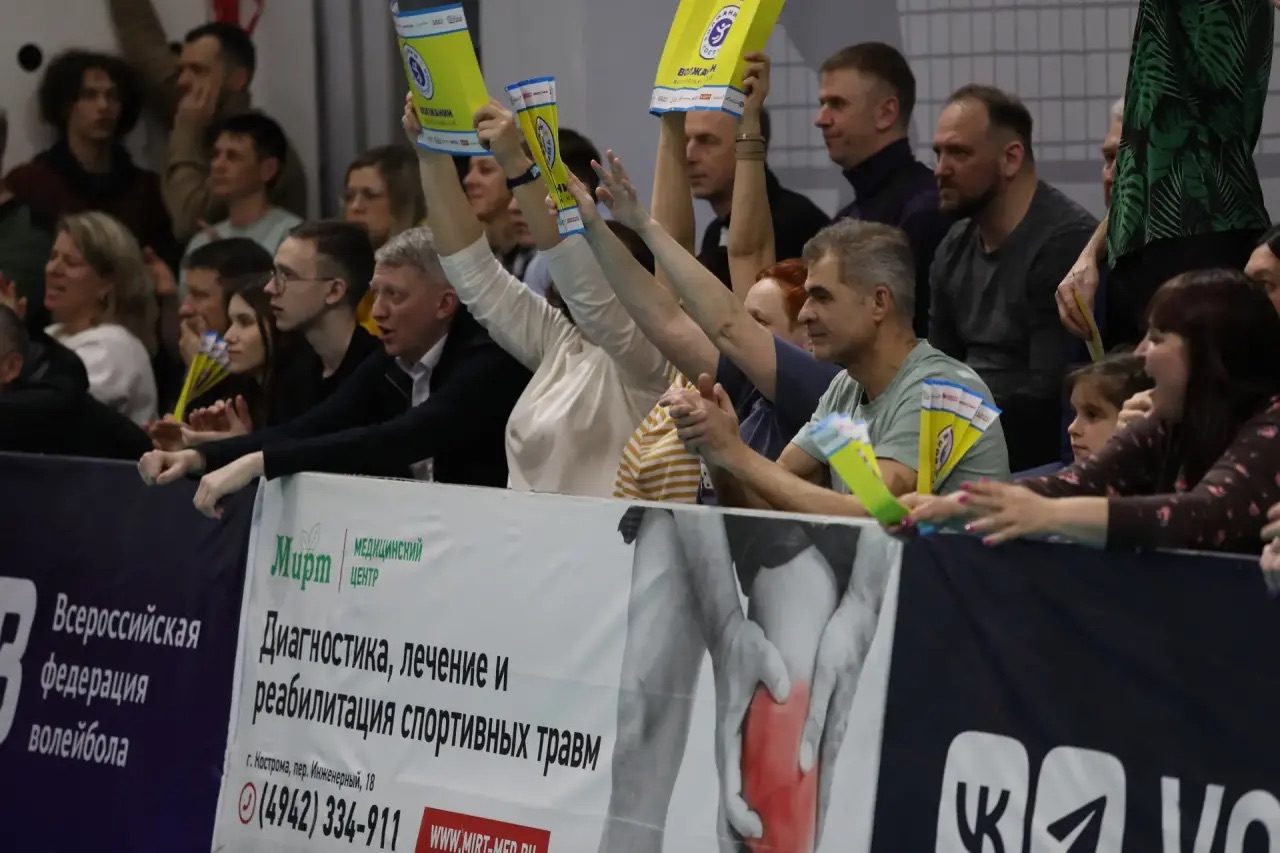 Костромские волейболисты впервые в истории выиграли Первенство России