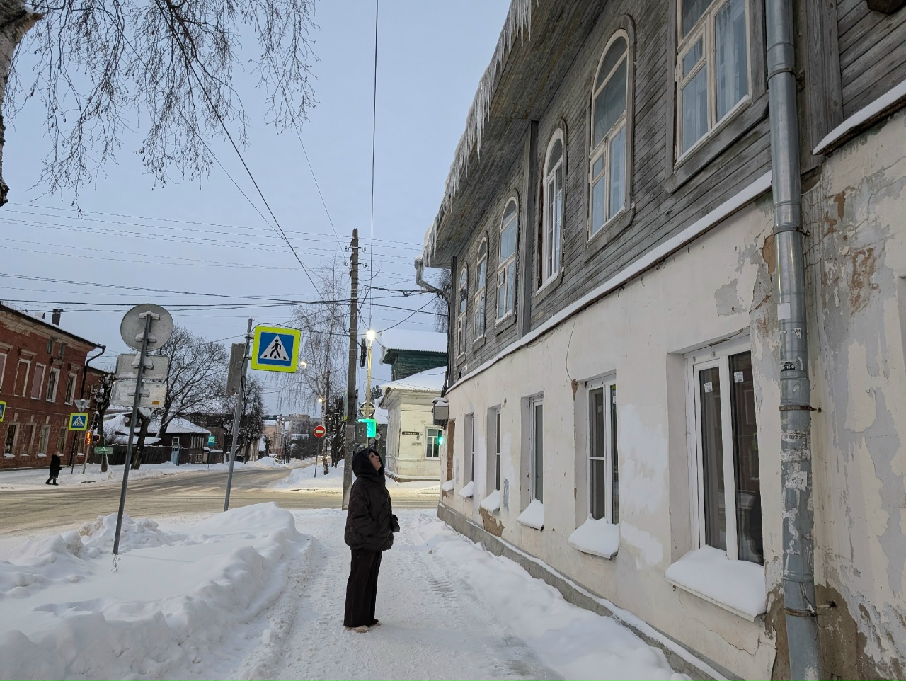 60 нарушений: в Костроме проверили состояние крыш после снегопадов