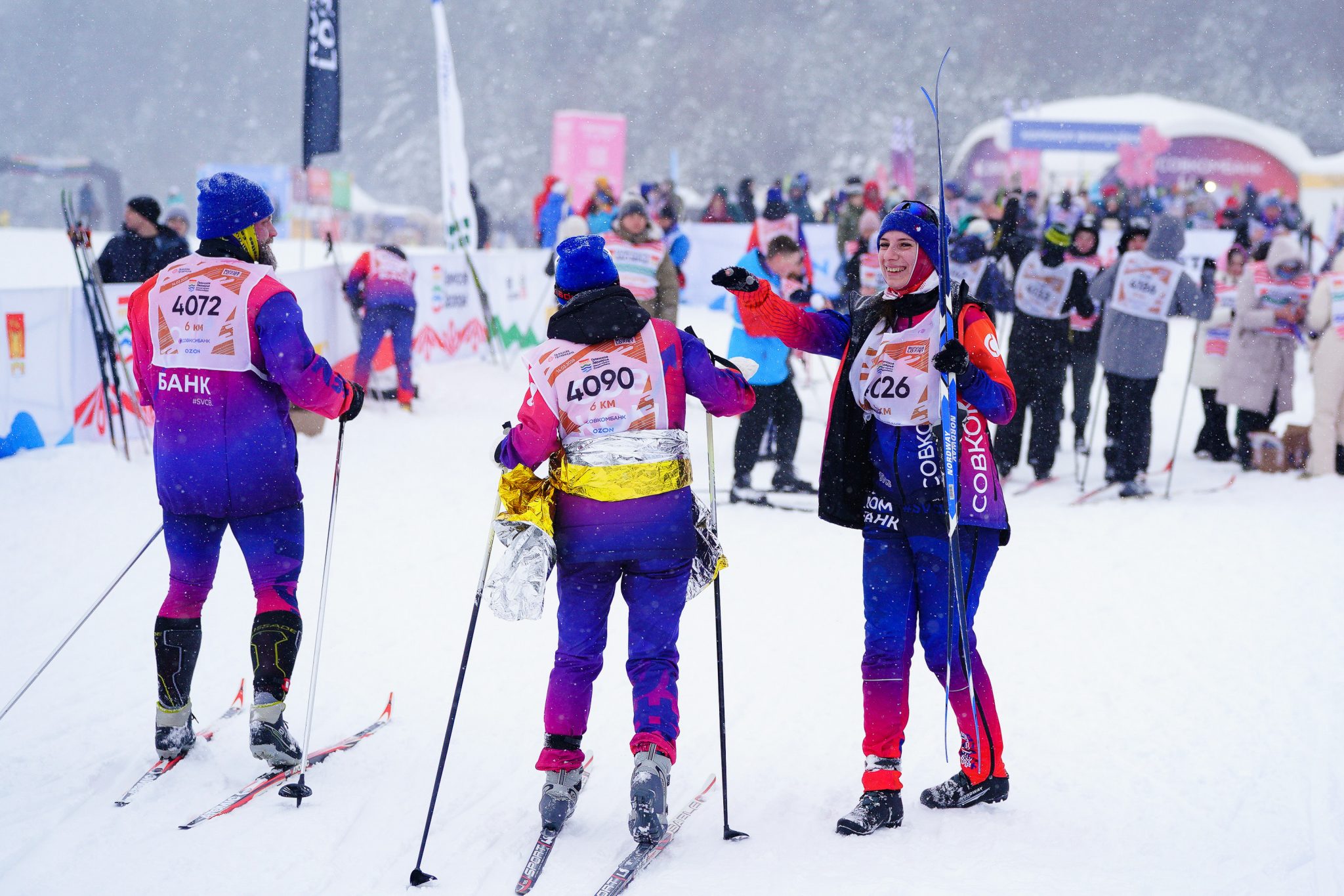 «Галичское Заозерье. Лыжный марафон Совкомбанк» собрал более 2000 участников и расширил программу