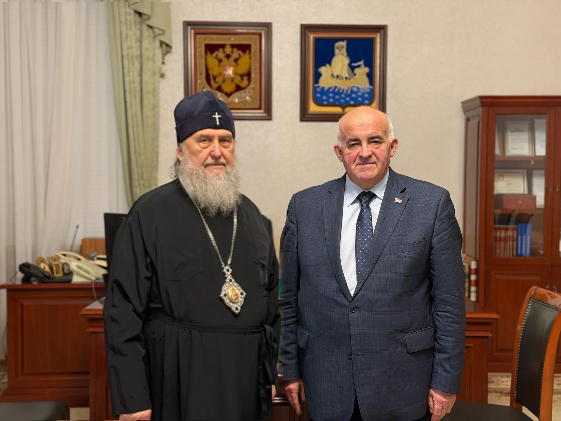 Губернатор Костромской области встретился с митрополитом Александром