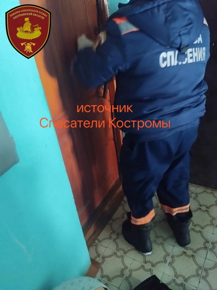 В Шарье оказали спасатели первую помощь пожилой женщине