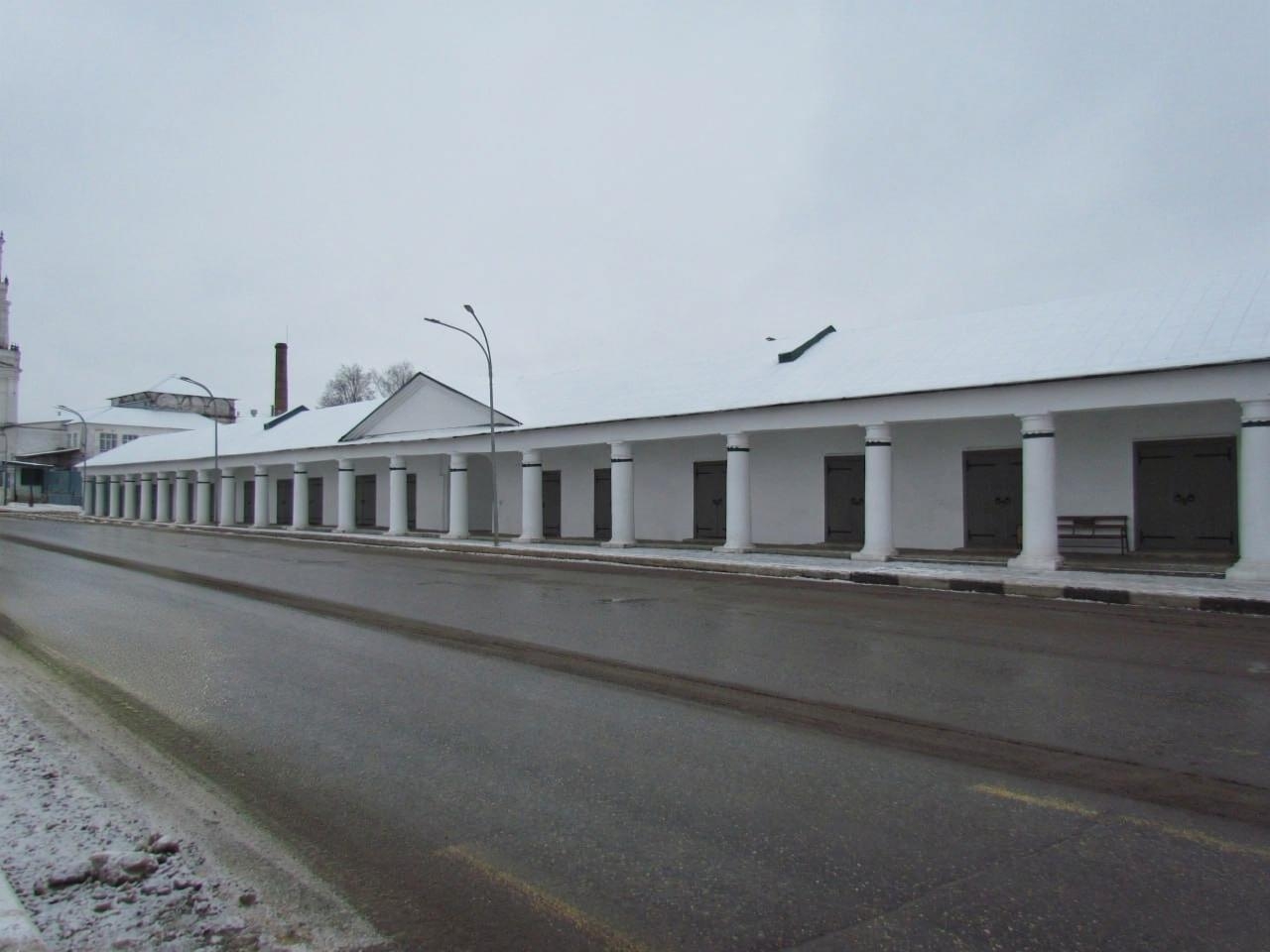 В Нерехте на торги ушли знаменитые Торговые ряды