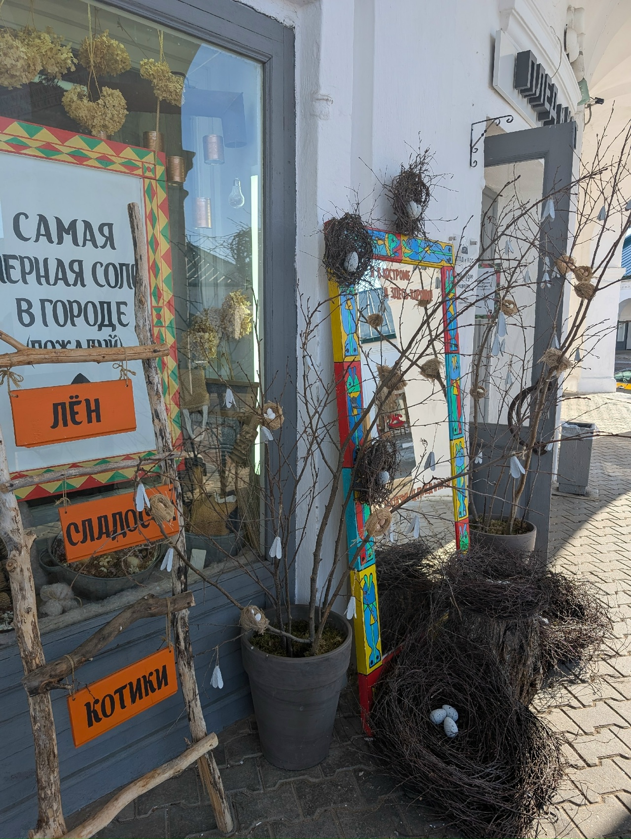 Вместо цветов - еловые ветки: костромской бизнес все еще ждет Деда Мороза