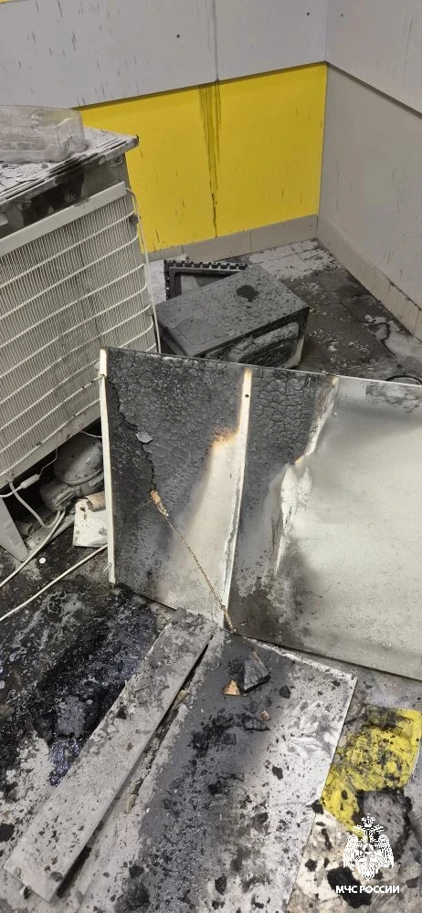 В Костромской области горел сетевой магазин