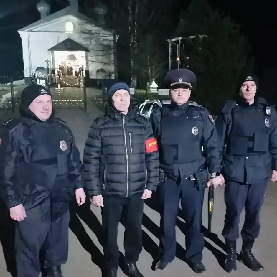 Костромские полицейские помогли верующим безопасно встретить Пасху