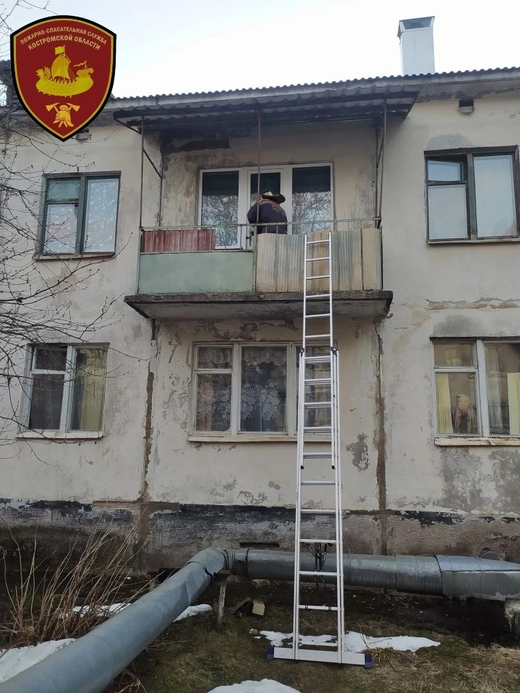 Костромские спасатели вызволили малыша из санатория «Колос»