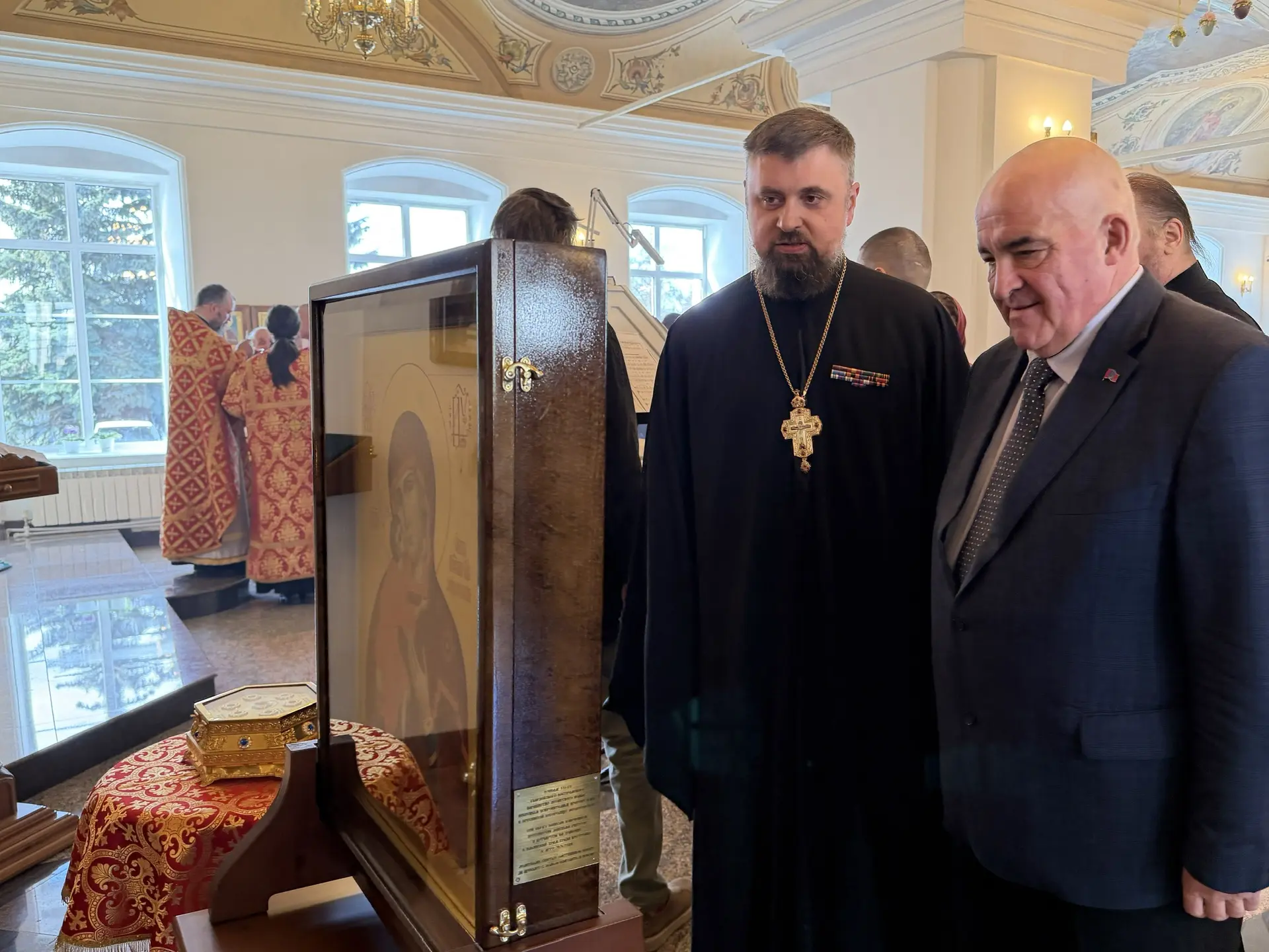 В Костроме создана уникальная двусторонняя икона для бойцов 331-го полка