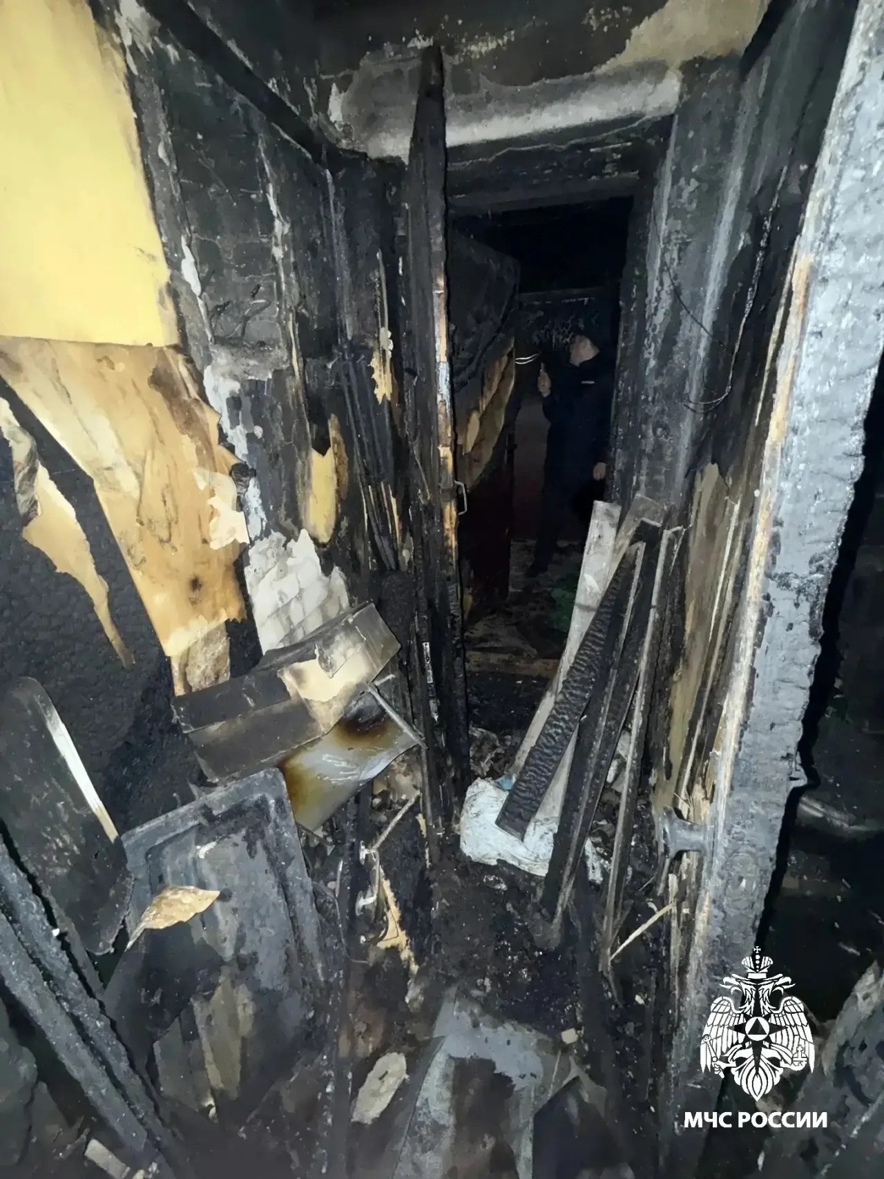 Шестерых костромичей спасли из огня во время ночного пожара на Кузнецкой