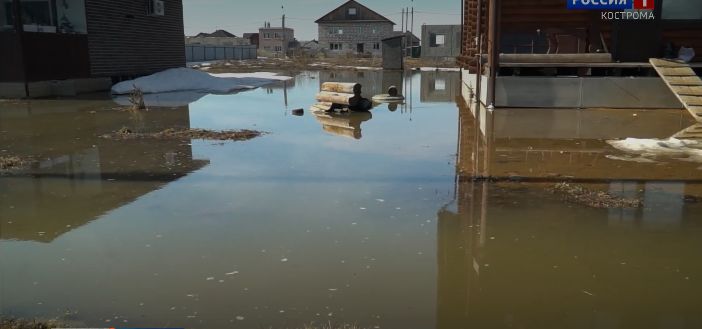 В Костроме возбудили уголовное дело после затопления в поселке Первом