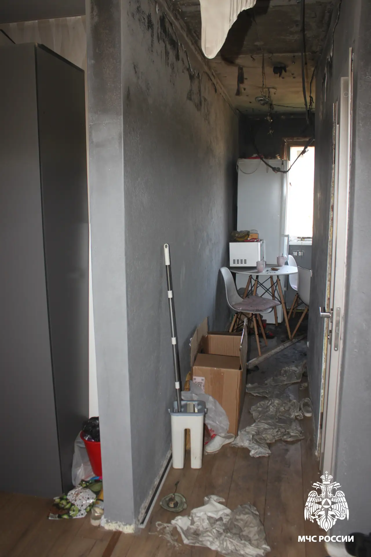 Двоих костромичей спасли во время пожара на Юных Пионеров