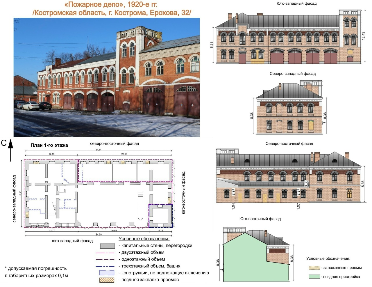 В Костроме взяли под охрану историческое здание пожарного депо