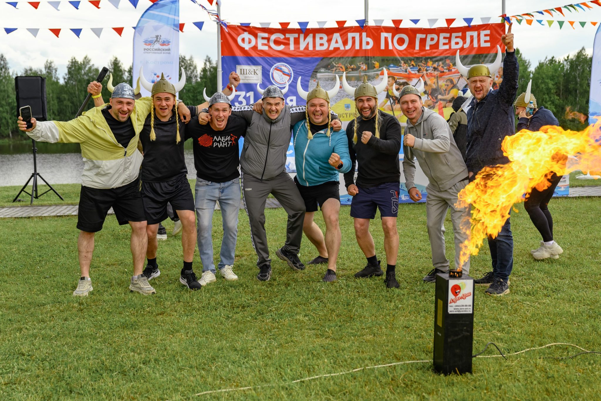 В Костроме с невероятным размахом и драйвом прошел традиционный фестиваль по гребле «Костромской дракон»