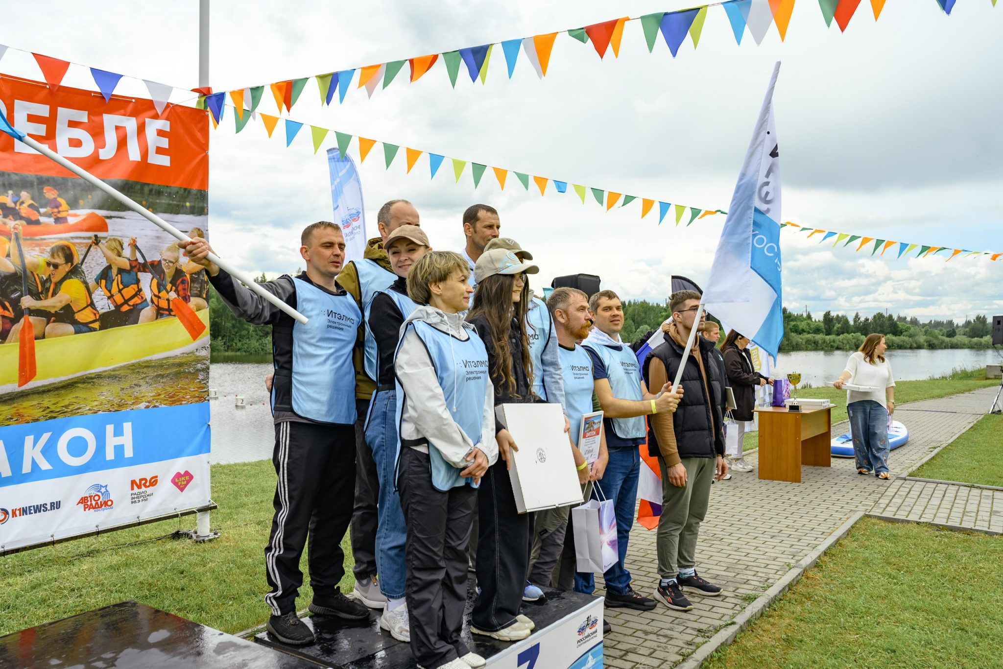 В Костроме с невероятным размахом и драйвом прошел традиционный фестиваль по гребле «Костромской дракон»