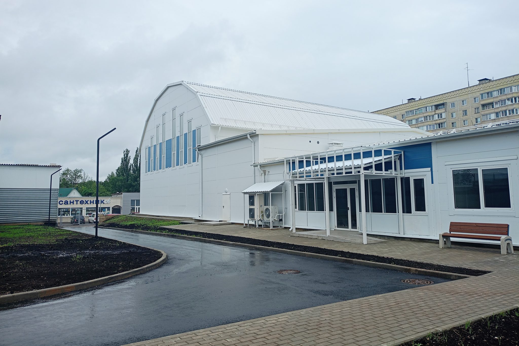 Новый бассейн на улице Индустриальной в Костроме откроют 8 августа