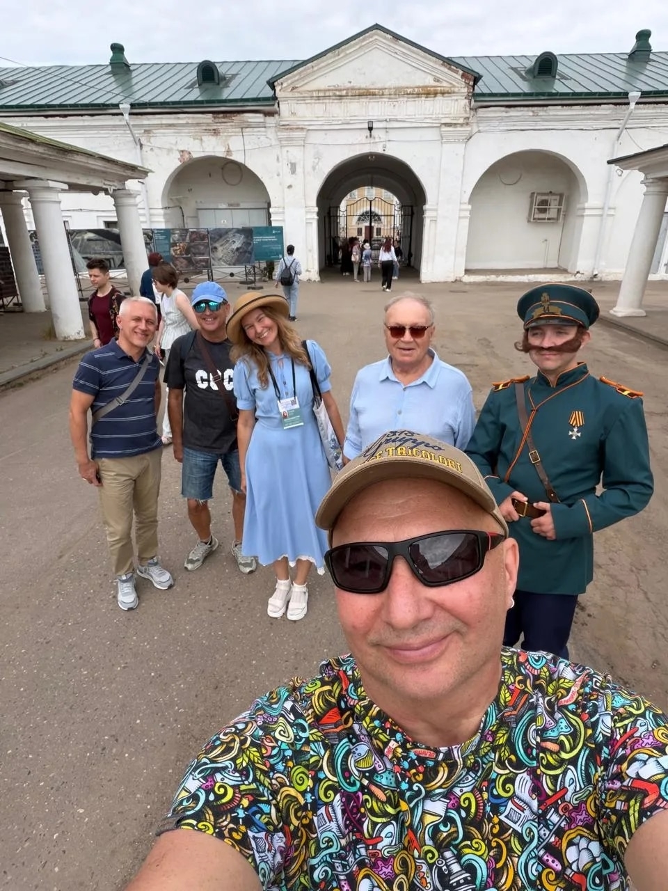 Юрий Гальцев и Юрий Кузнецов приехали в Кострому на съемки нового фильма