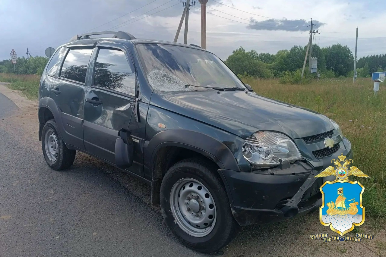 Двое подростков на мопеде пострадали в ДТП на трассе под Костромой