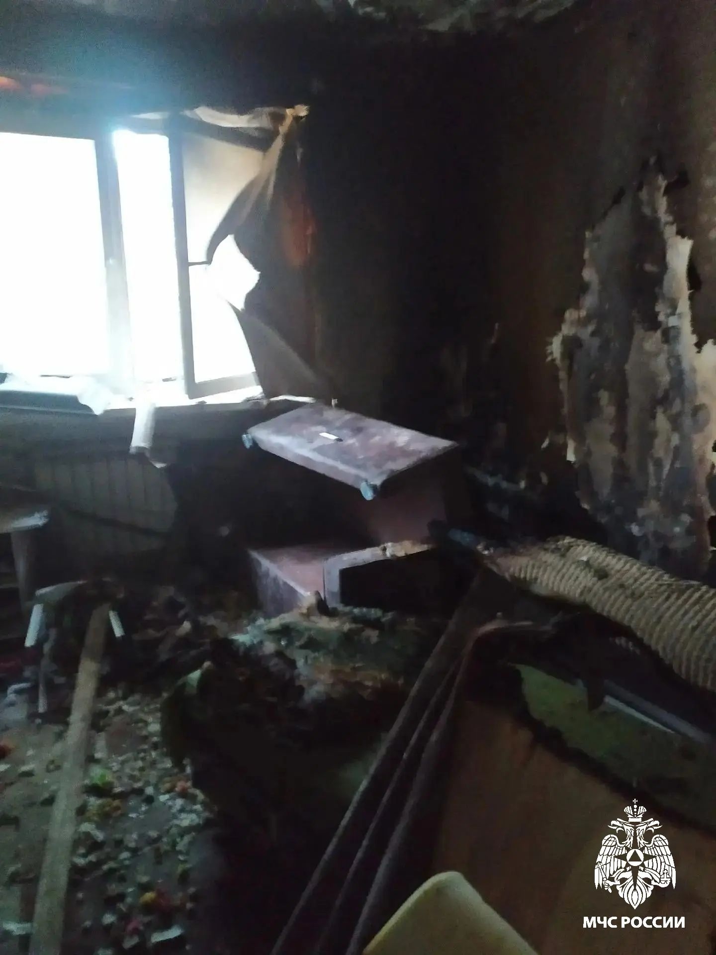 В Костроме пожарные спасли четырех человек при пожаре в Паново