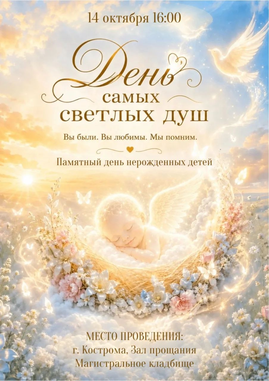 В Костроме воздвигнут мемориал в память о нерожденных детях